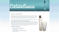 Desktop Screenshot of portasoftwaterfl.com