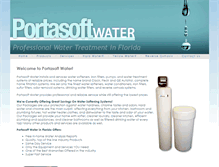 Tablet Screenshot of portasoftwaterfl.com